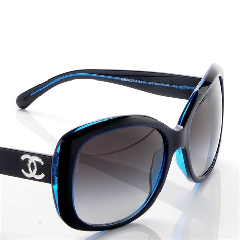 chanel sunglasses 5183 blue|Eyewear .